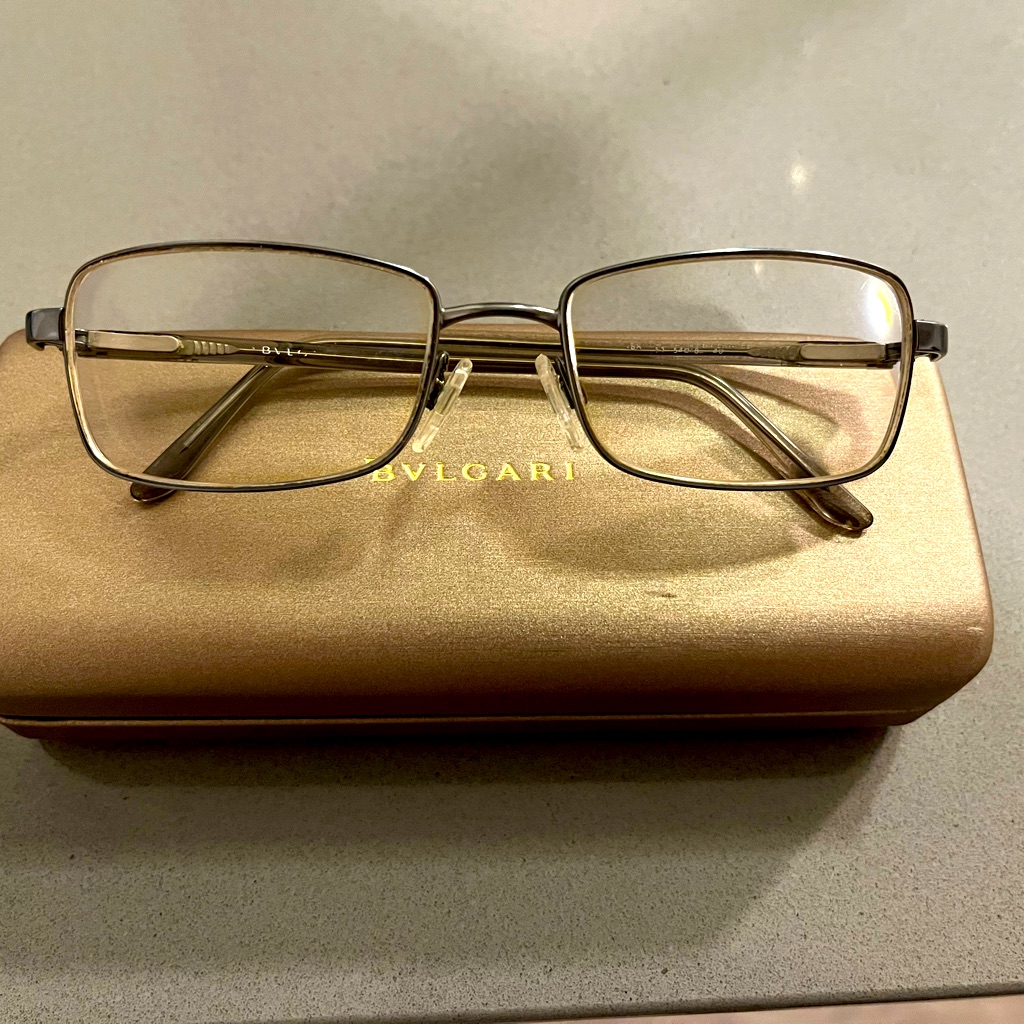 Bvlgari Metal Eyeglass Frame